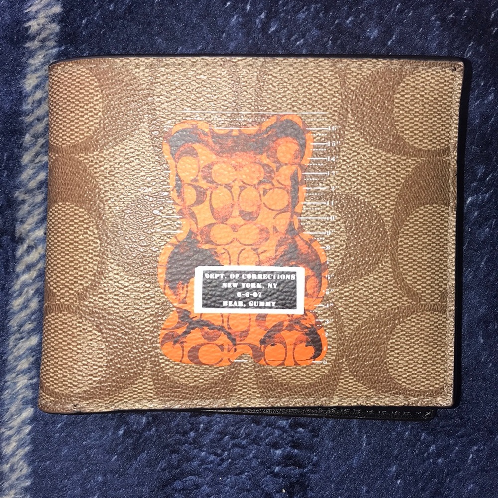 Limited edition Vandal Bear Coach Wallet